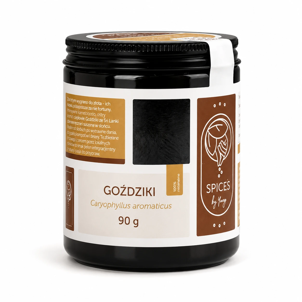 Goździki całe ze Sri Lanki 90g — słoik